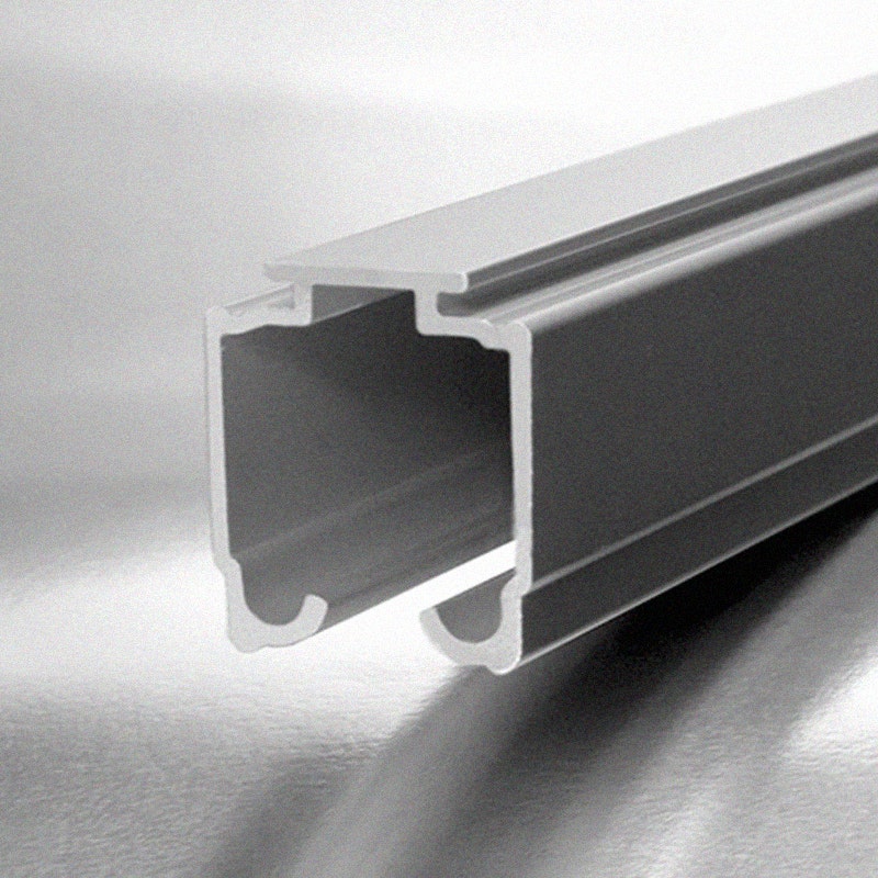 Riel U20-d    2.5mts. Galvanizado