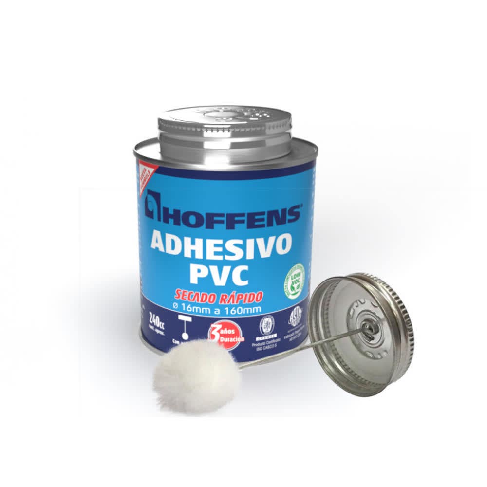ADHESIVO PVC  240CC  SECADO RAPIDO