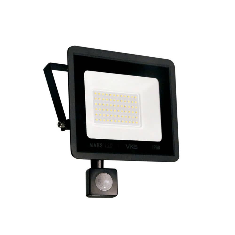 Foco exterior led 50w c/sensor