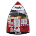 Set 15 lijas triangular 100 x 147mm einhell