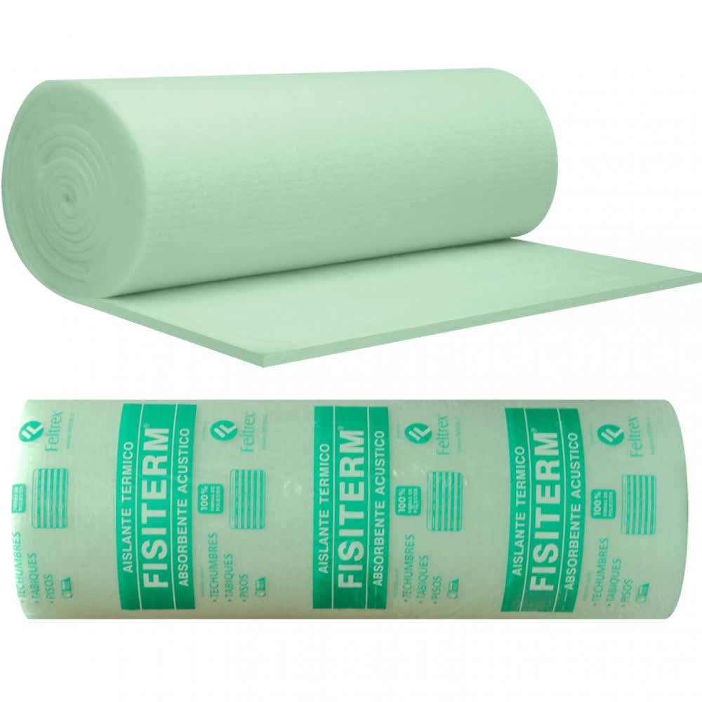 Aislante termico y acustico 2.40 x 15 mt = 36mt2