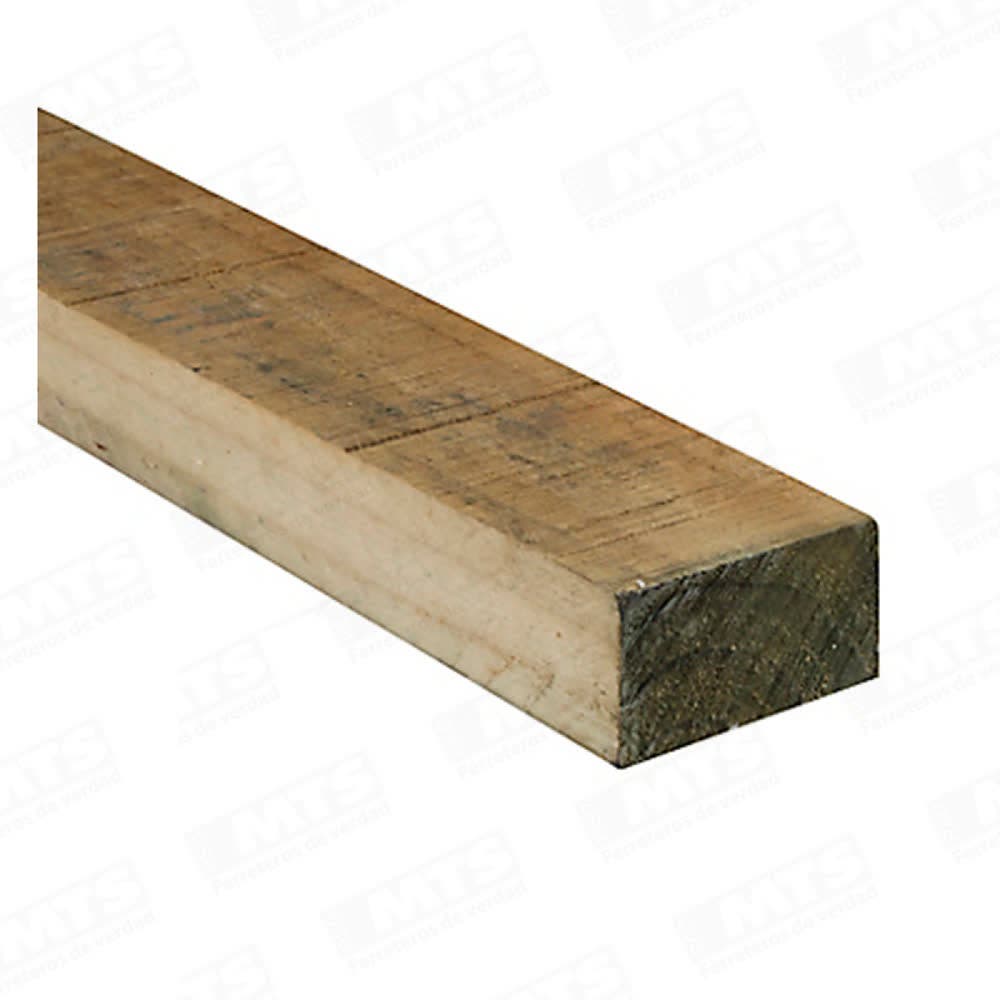 Pino Bto. Impregnado 1 X 4 X 3.20 Mt.