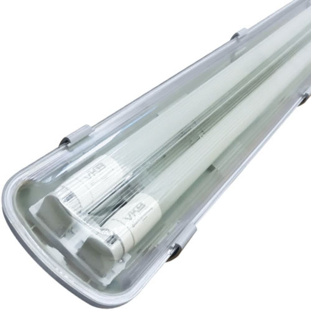 Equipo estanco led 2x20w con tubos