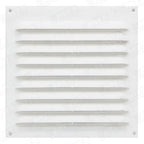 Celosía 20 X 20 Pvc Blanca