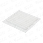 Celosía 20 X 20 Pvc Blanca