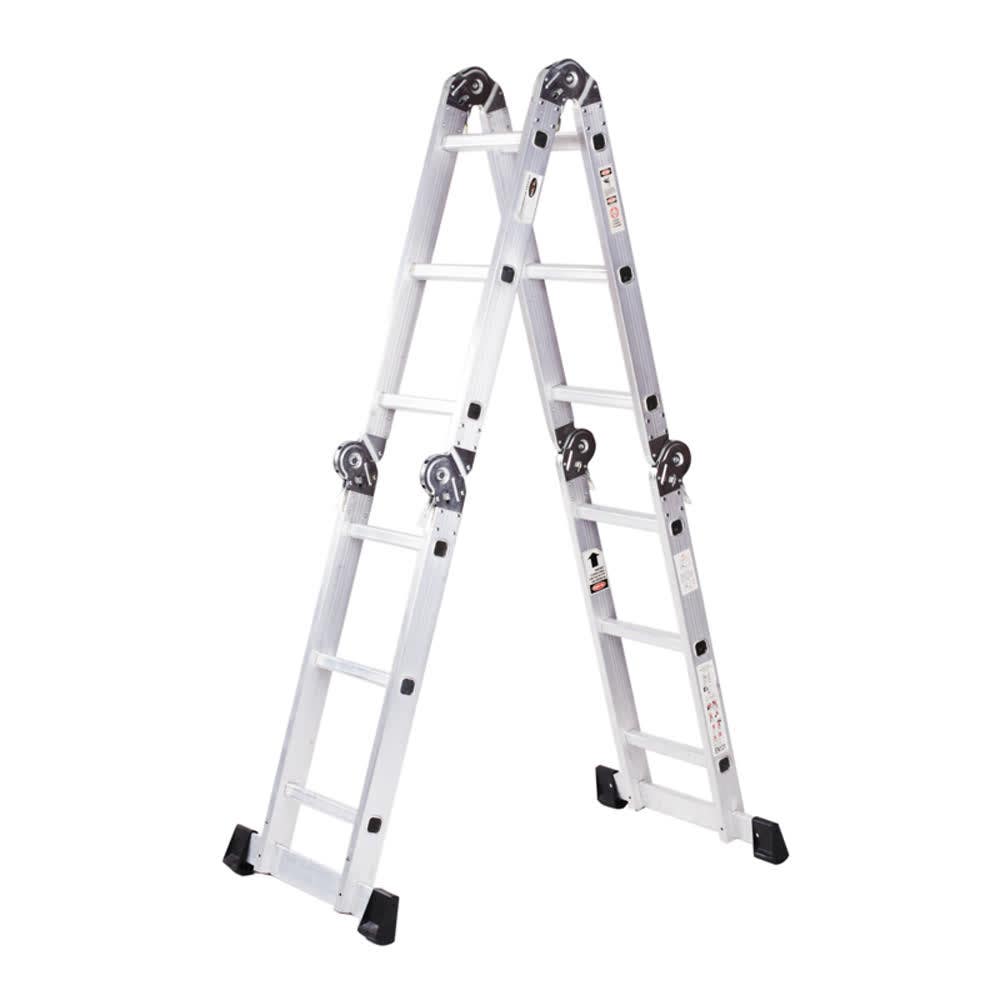 Escalera articulada 12 peldaños
