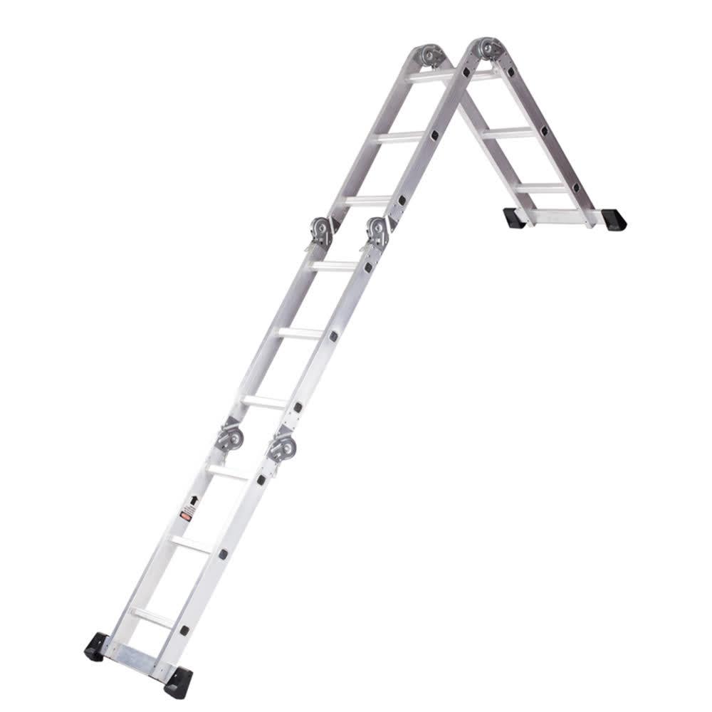 Escalera articulada 12 peldaños