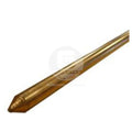 Barra cobrizada toma tierra 1/2" x 1m