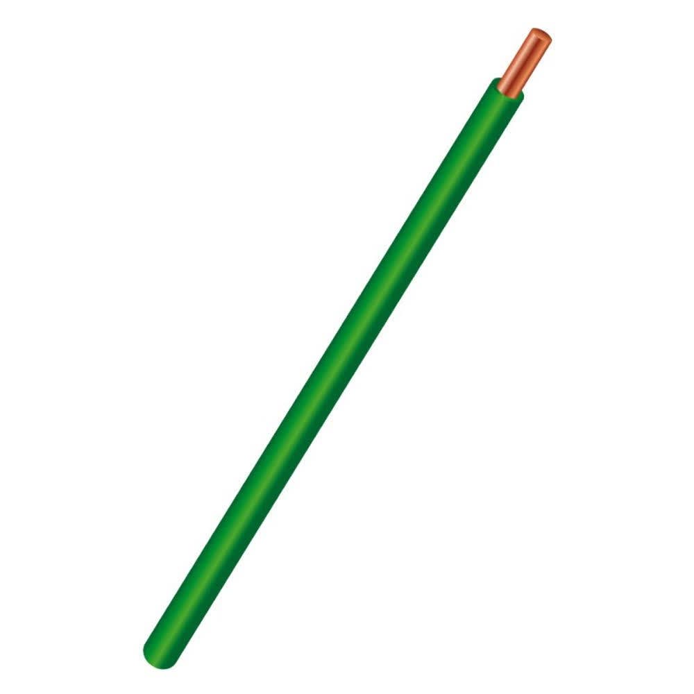 Alambre elect. nya verde 2.5 (100 mts)