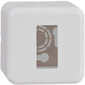 Casquete sobrepuesto 1 modulo   blanco