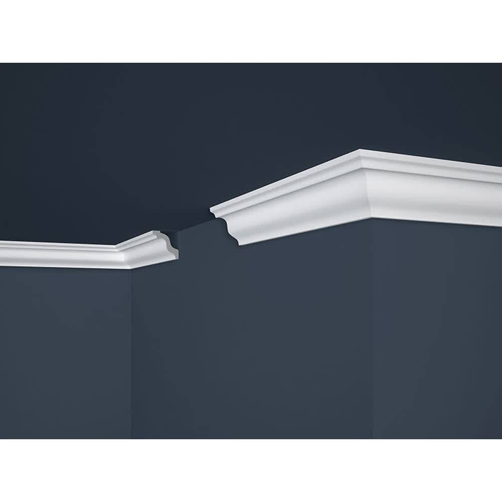Cornisa poliestireno E5  45x40MM tira de 2mt