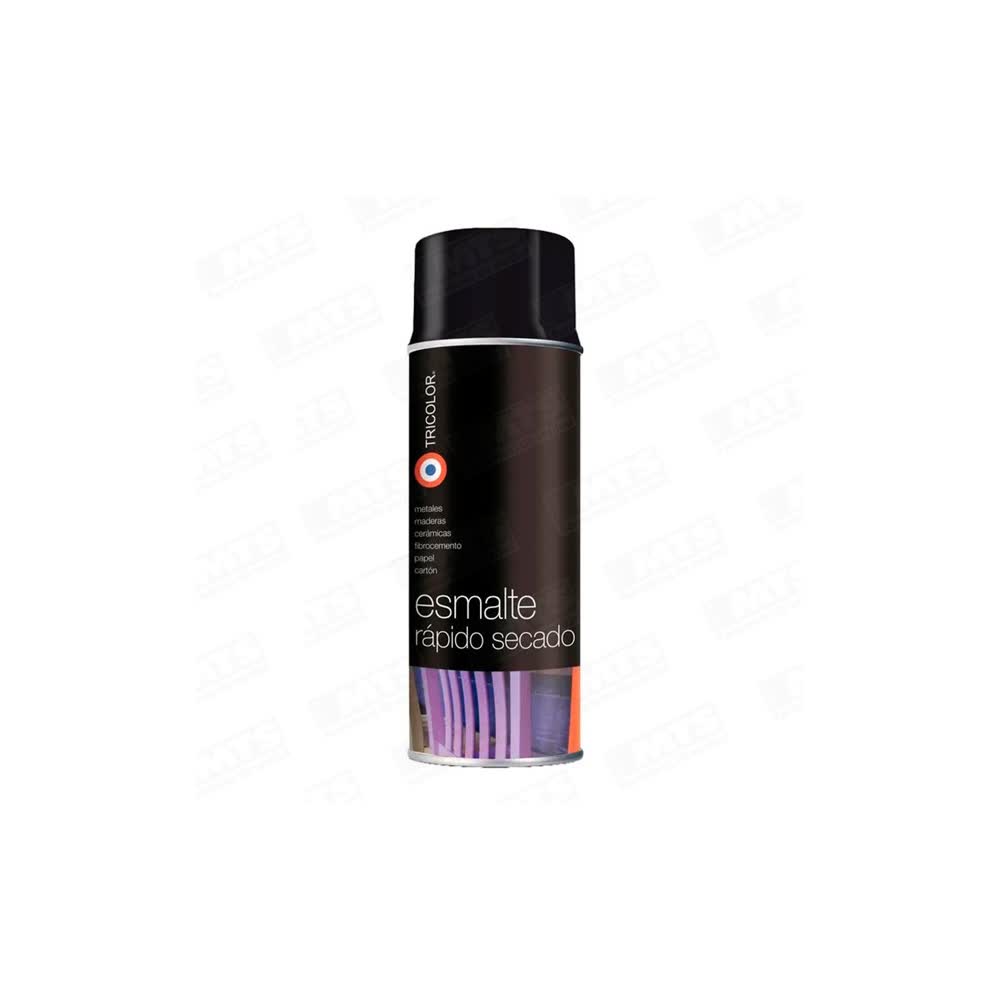 Esmalte Spray Negro Brillante Tricolor