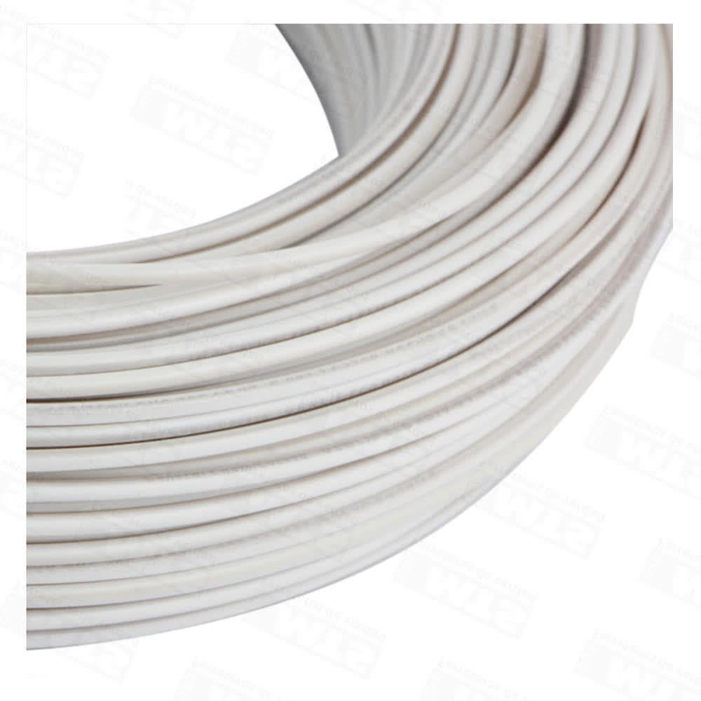 Alambre elect. nya blanco 1.5 (100mts)