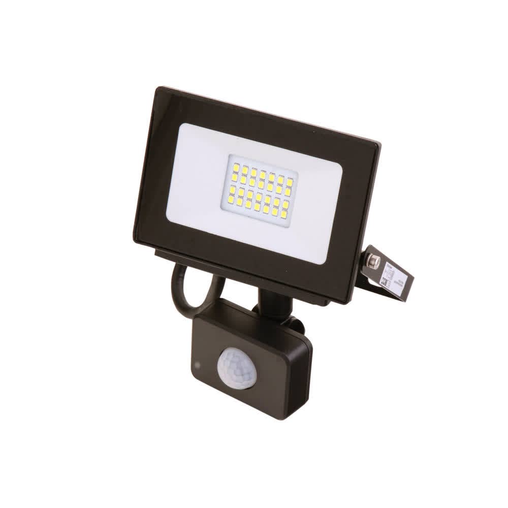 Foco exterior led 20w c/sensor