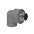 Codo ppr fusion  25 x 3/4 hi  metalico