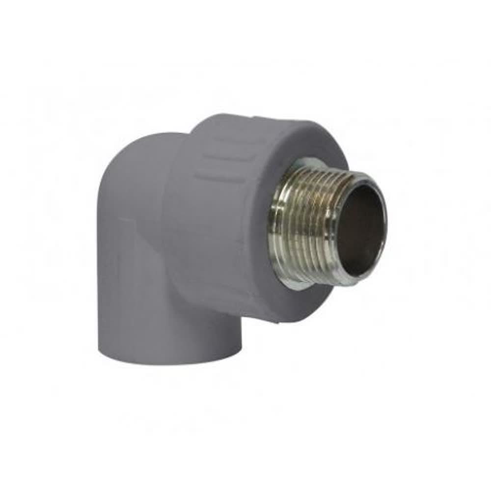 Codo ppr fusion  32 x 1 hi  metalico