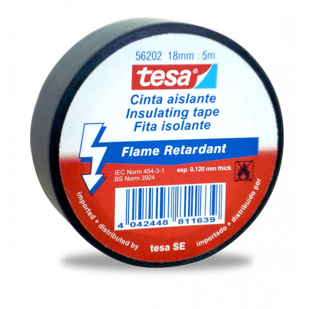 FMD-HUINCHA 56202 AISLADORA NEGRA 5MTS X 18MM