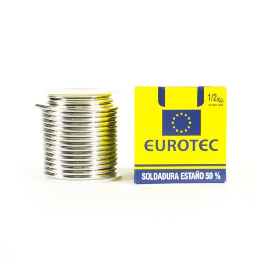 Soldadura carrete 1/2 kg. estaño