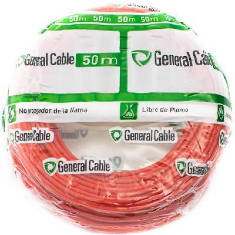 Evaflex rojo  2.5 mm2 50mts h07z1-k
