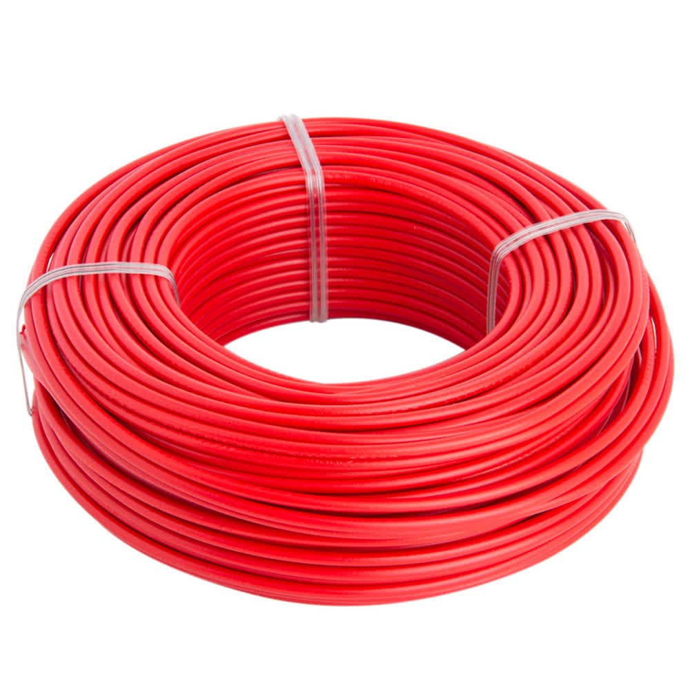 Alambre elect. nya rojo 1.5 (25 mts)