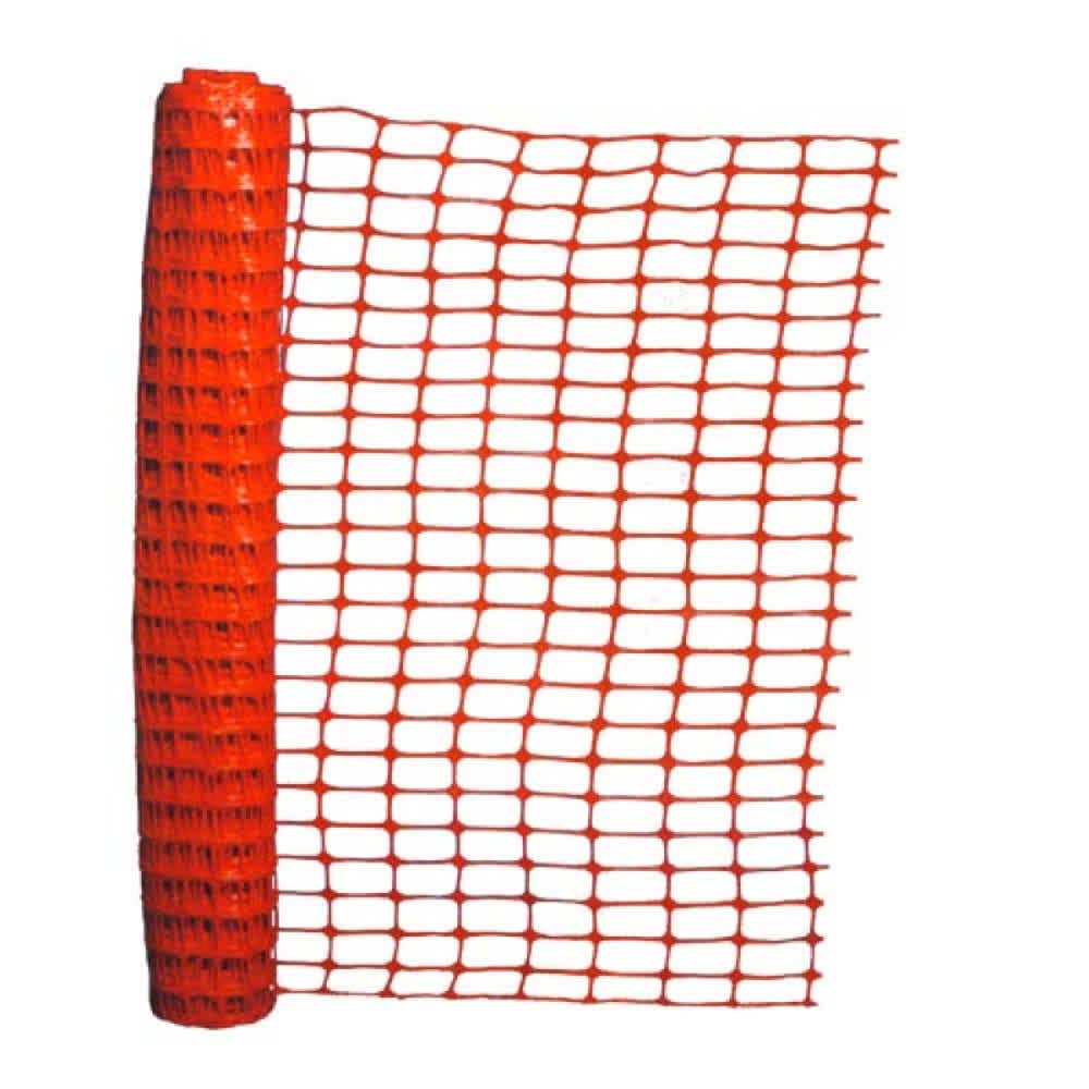 Malla faenera seguridad naranja  50 yarda x 1mt