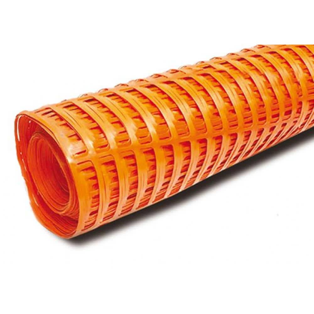 Malla faenera seguridad naranja  50 yarda x 1mt