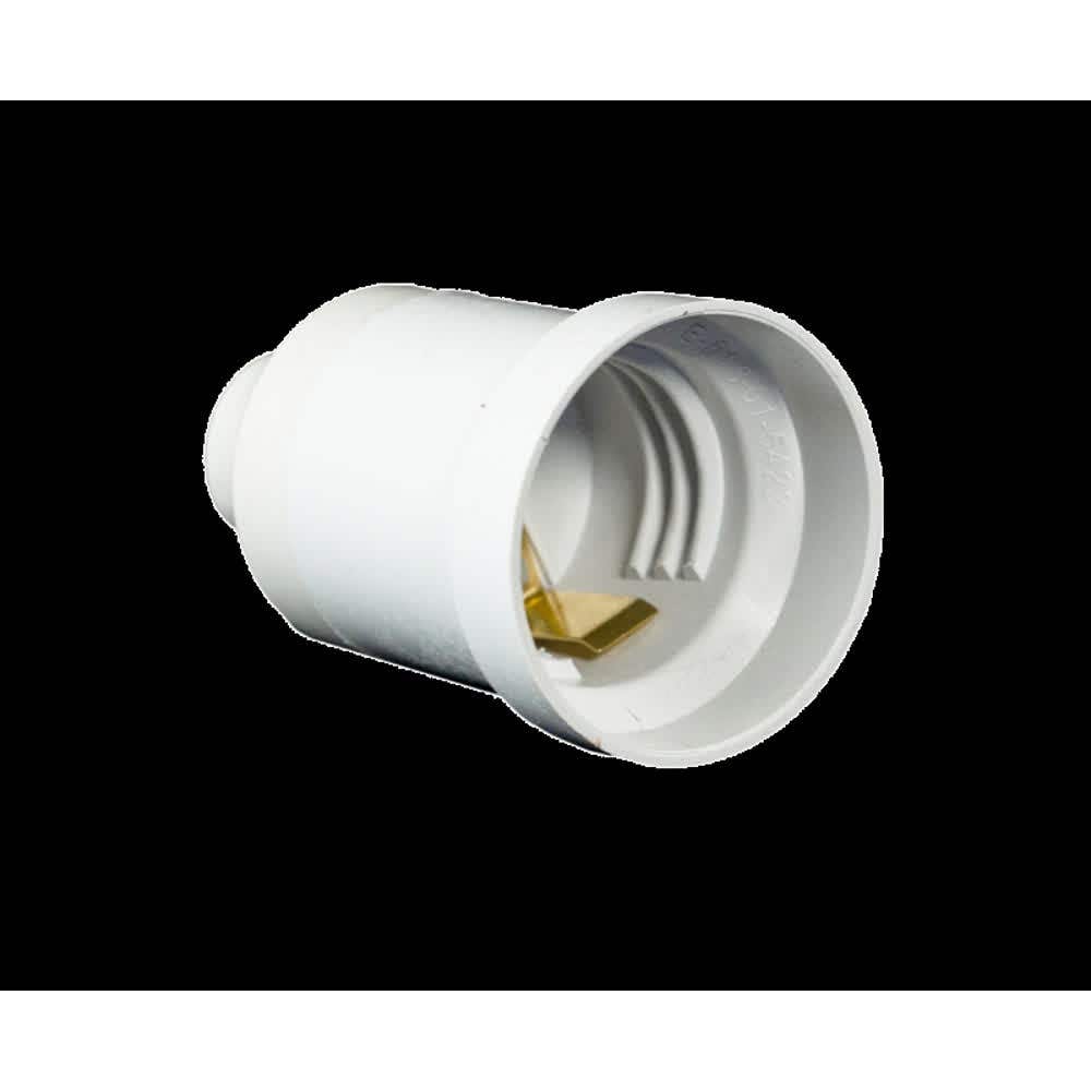 Portalamparas e-27 blanco