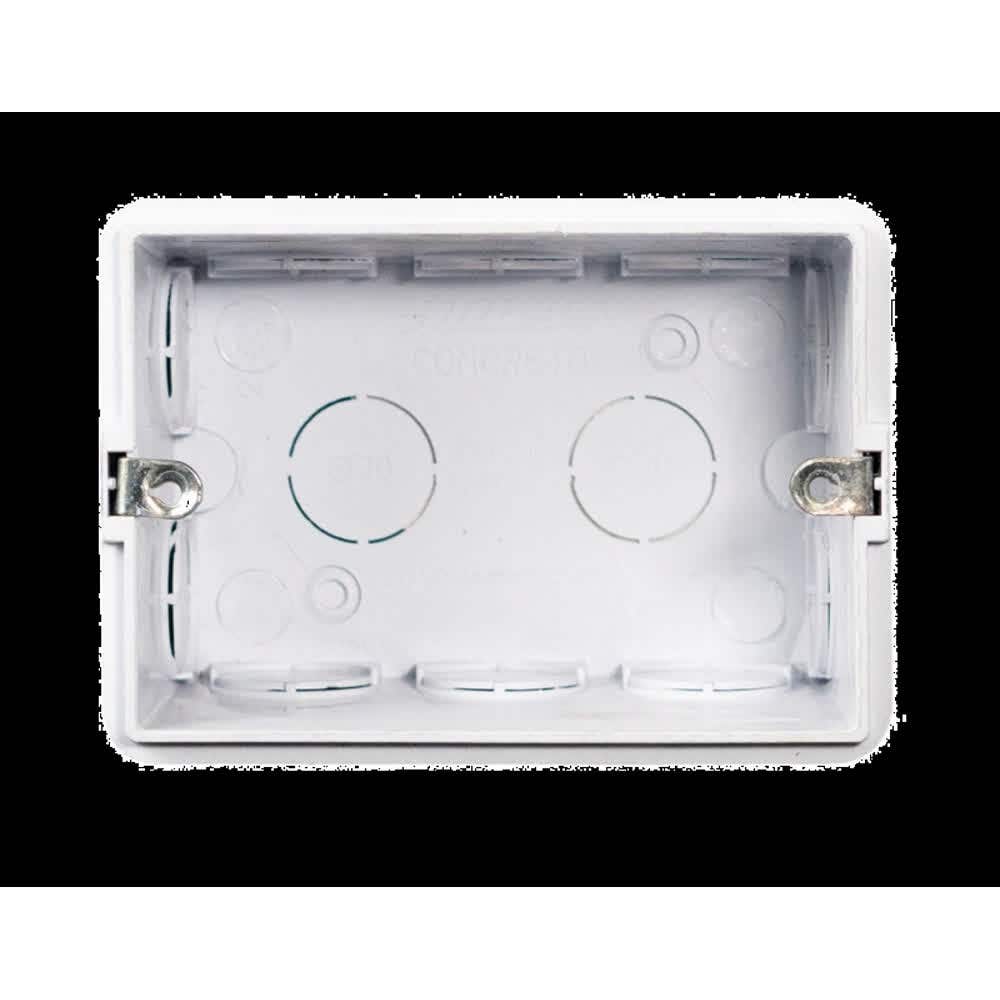 Caja de embutir oreja metalica