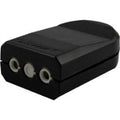 Enchufe  volante hembra  2p+t 16a negro
