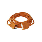Extension elec. 5 mts 10a 2pt naranjo