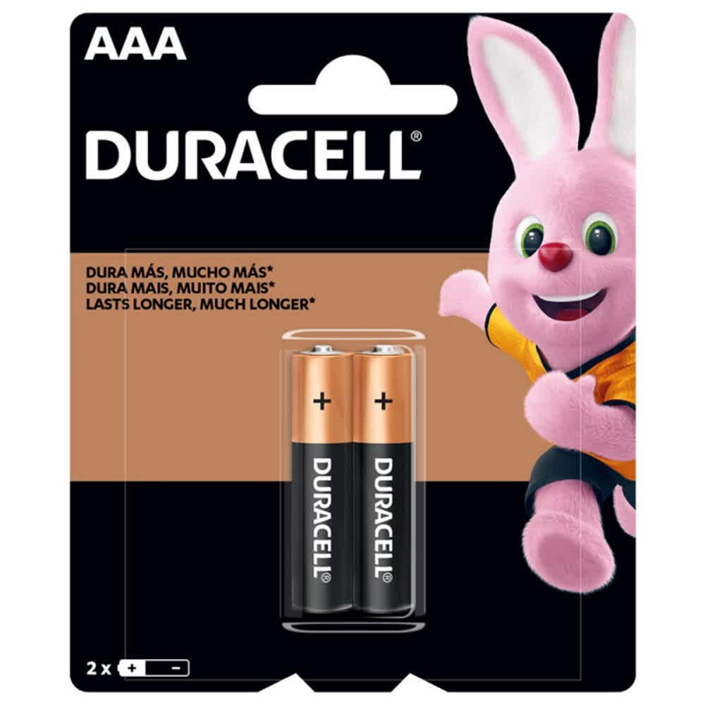 Pila  aaa duracell x 2un
