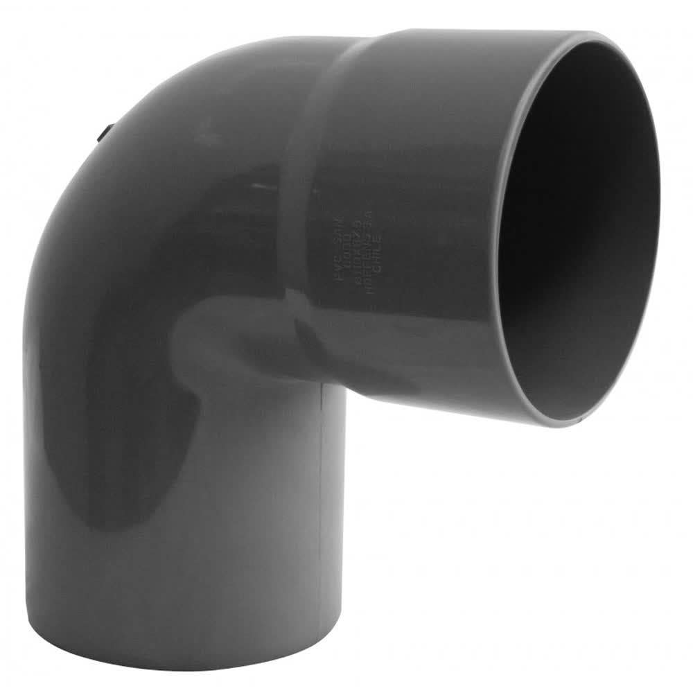 Codo san.gris 87.5   75mm