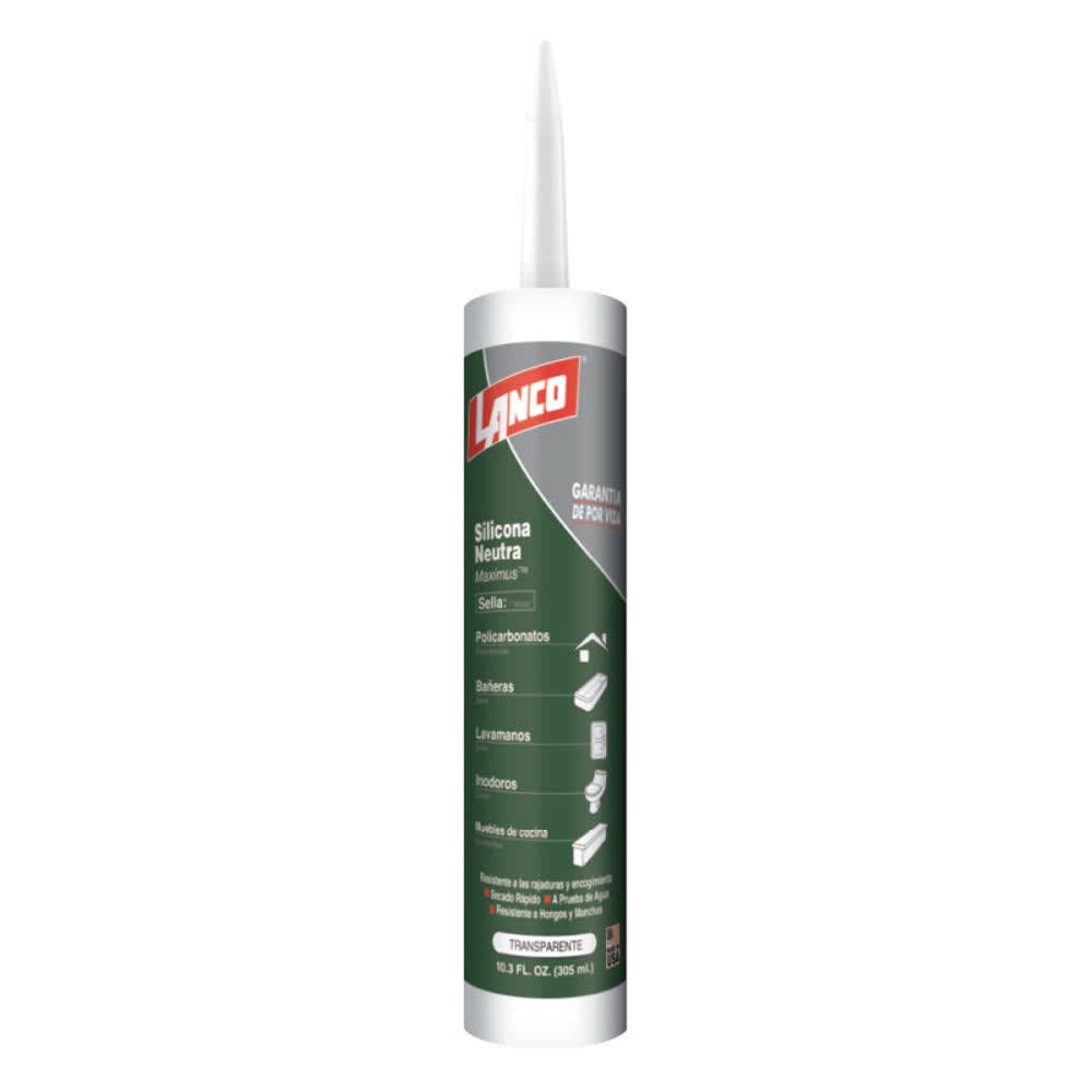 Silicona neutra transp. 300ml (lanco)