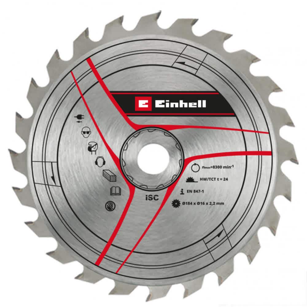 Sierra circular 7.1/4 1410w Einhell 5500rpm