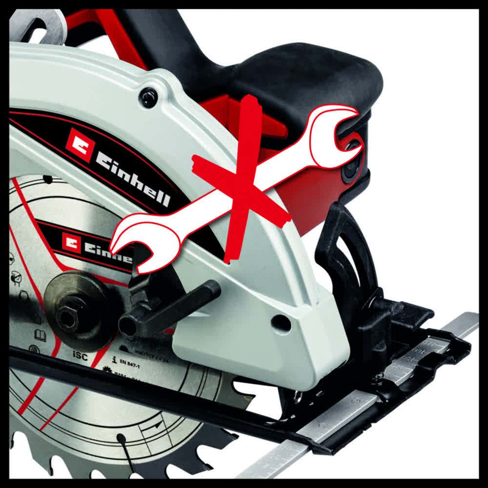 Sierra circular 7.1/4 1410w Einhell 5500rpm