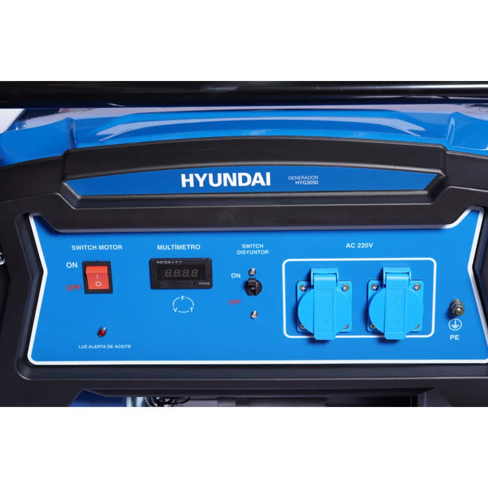 FMD-GENERADOR HYUNDAI GASOLINA 2/2.2 KVA/KW