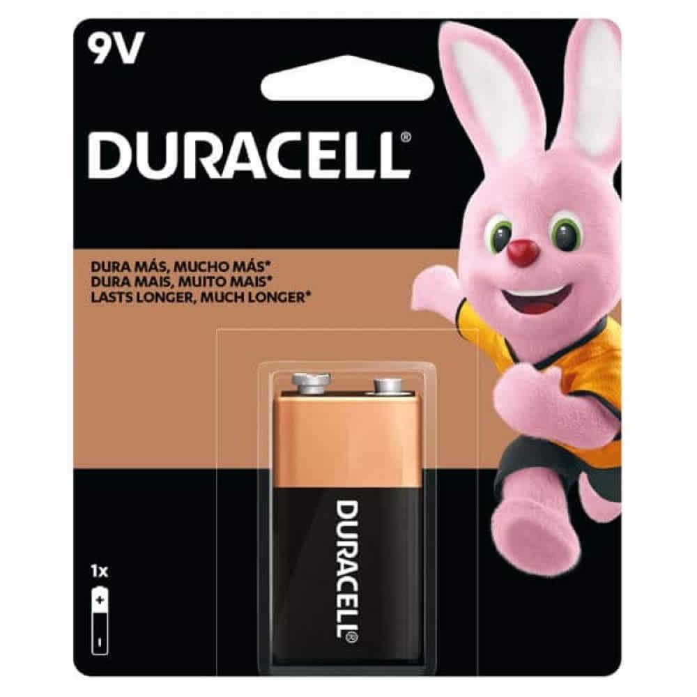 Bateria 9 volt mn1604 duracell