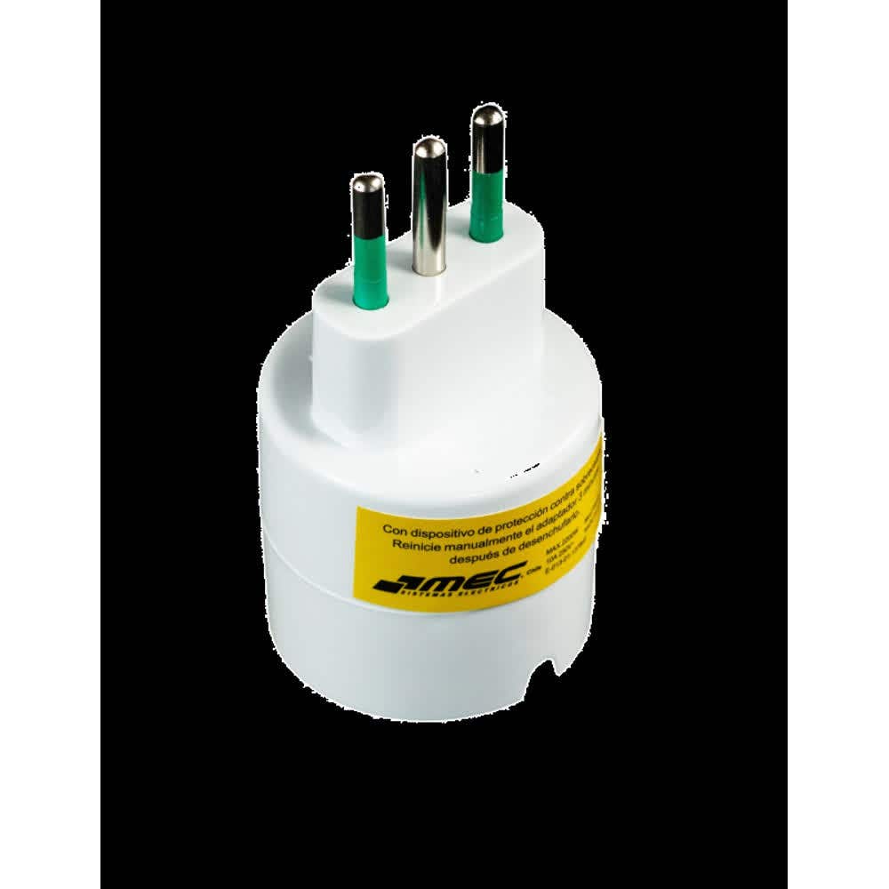 Enchufe macho adaptador schuko 2p+t 10a