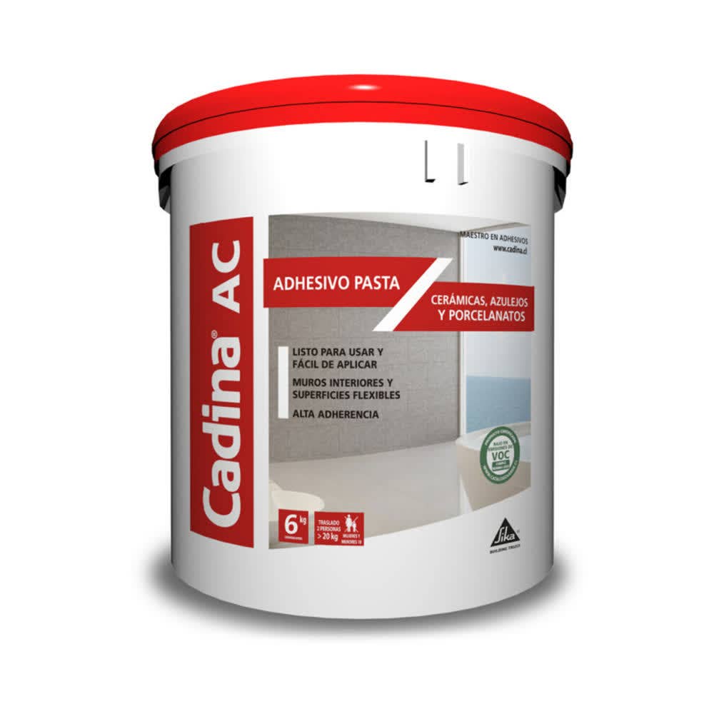 ADHESIVO CERAMICO CADINA EN PASTA AC  6KG
