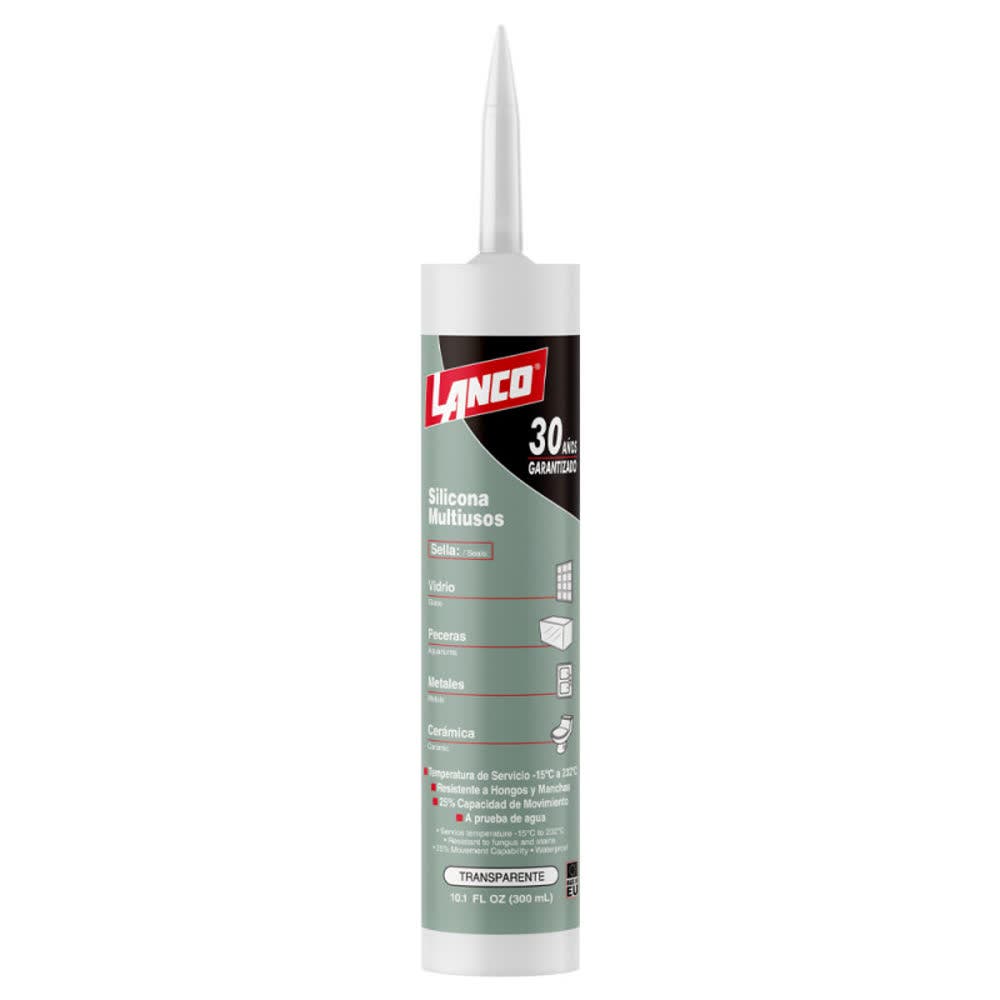 SILICONA UNIV. TRANSP. 300ML (F.M.D.)(LANCO)