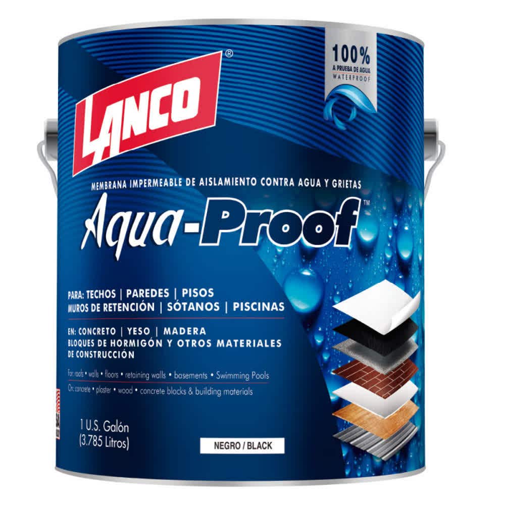 Membrana impermeabilizante aqua proof 1gl (lanco)