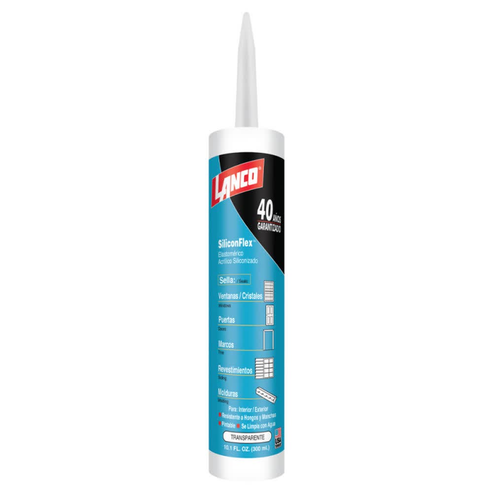 Silicona acrilica siliconflex transp.300ml (lanco)