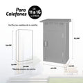 Gabinete calefon 11 - 16 lts splendid