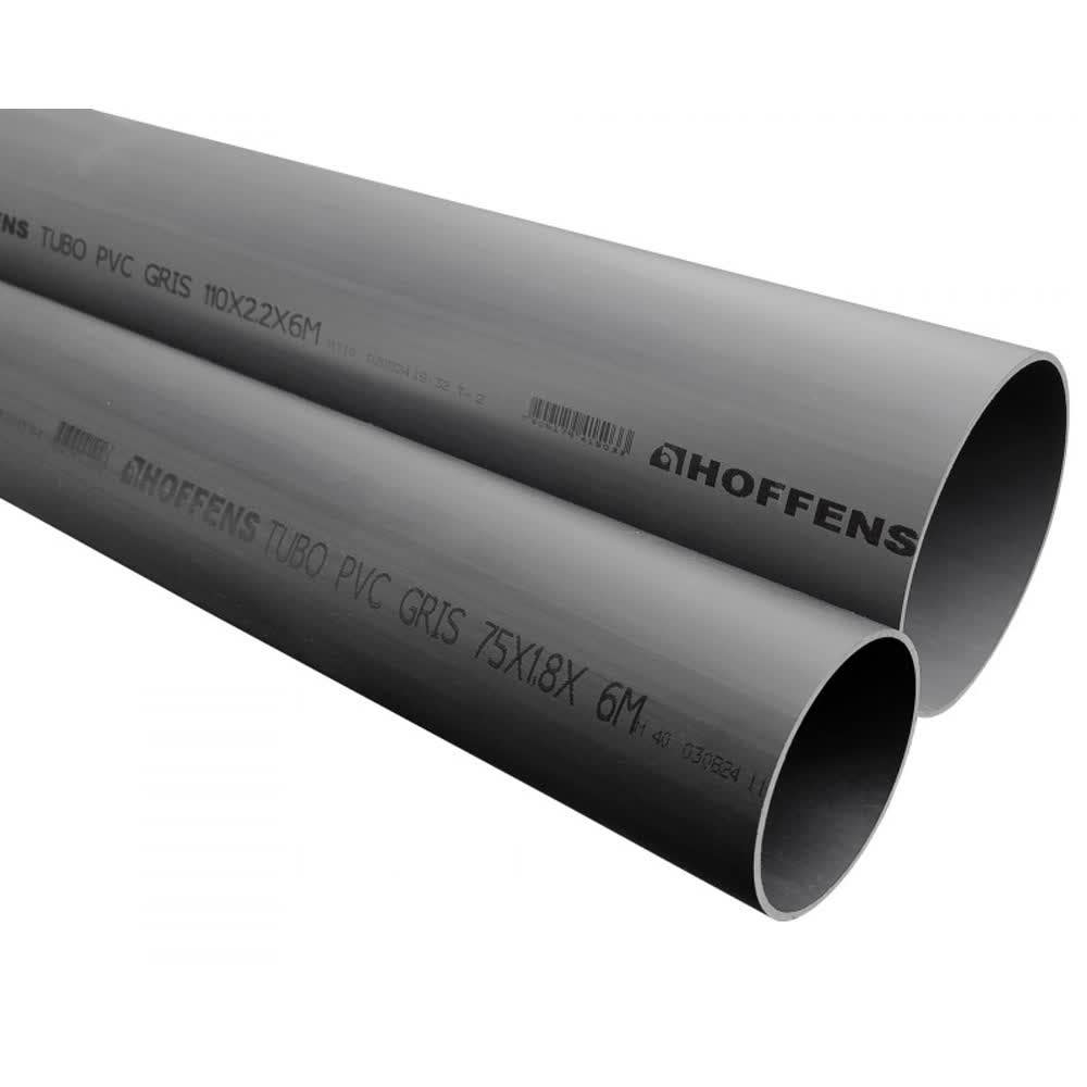 Tubo Pvc Gris   50mmx6mt