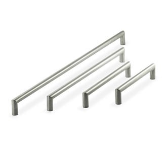 Tirador Tubo 160 mm x 12 mm Aluminio