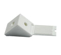 Escuadra Triangular Blanca