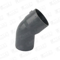 Codo san.gris 45   40mm