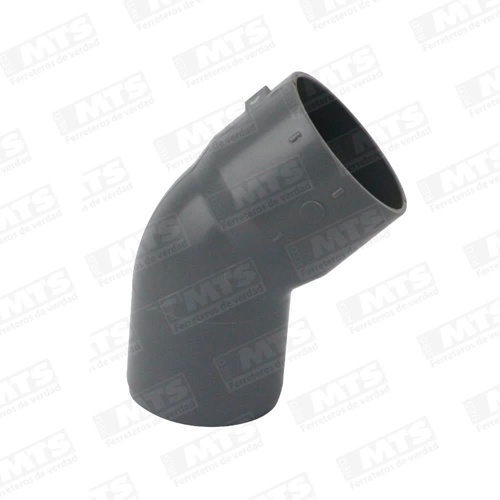 Codo san.gris 45   40mm