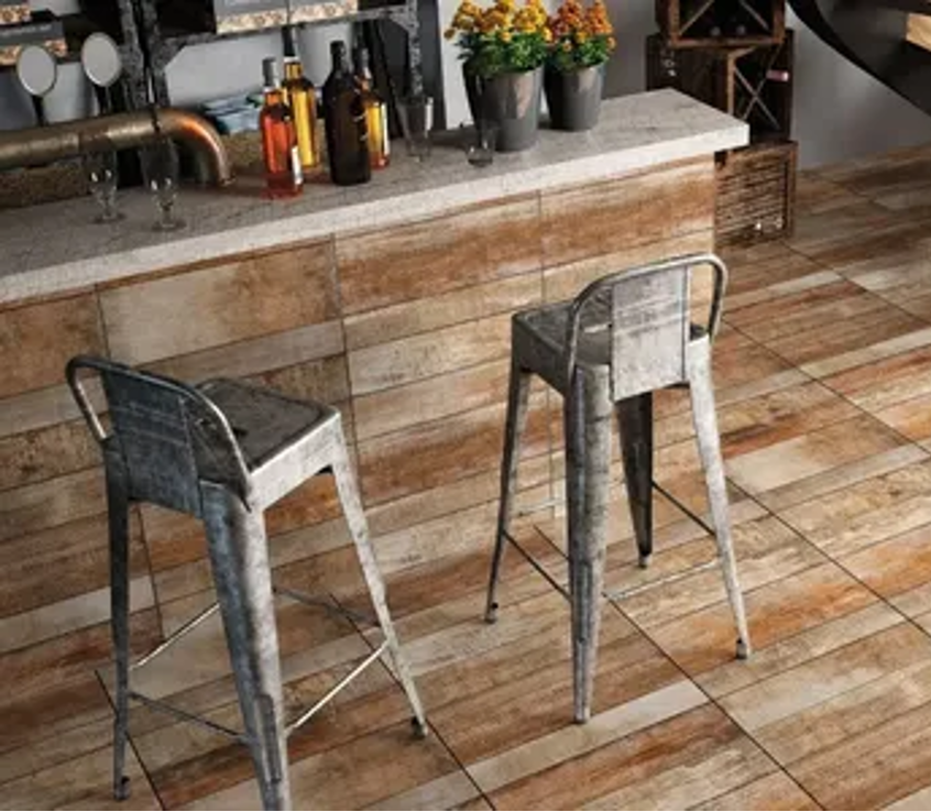 Ceramico Piso 58x58 Nogal 1701 Hd 2.32mt2xcj