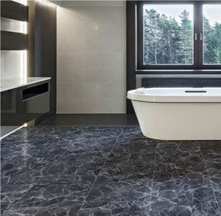 Ceramico Piso 51x51 Piamonte Nero 2.08mt2xcj